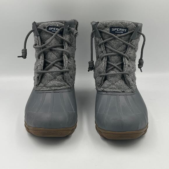 Sperry Women's Syren Gulf Wool Duck Boots Gray 8.5 - Picture 4 of 8